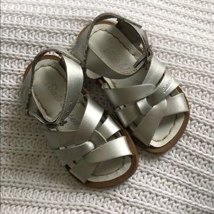 Silver Salt Water Sandals